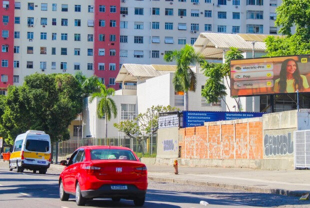 Painel de LED — Rua Maria Soares Sendas